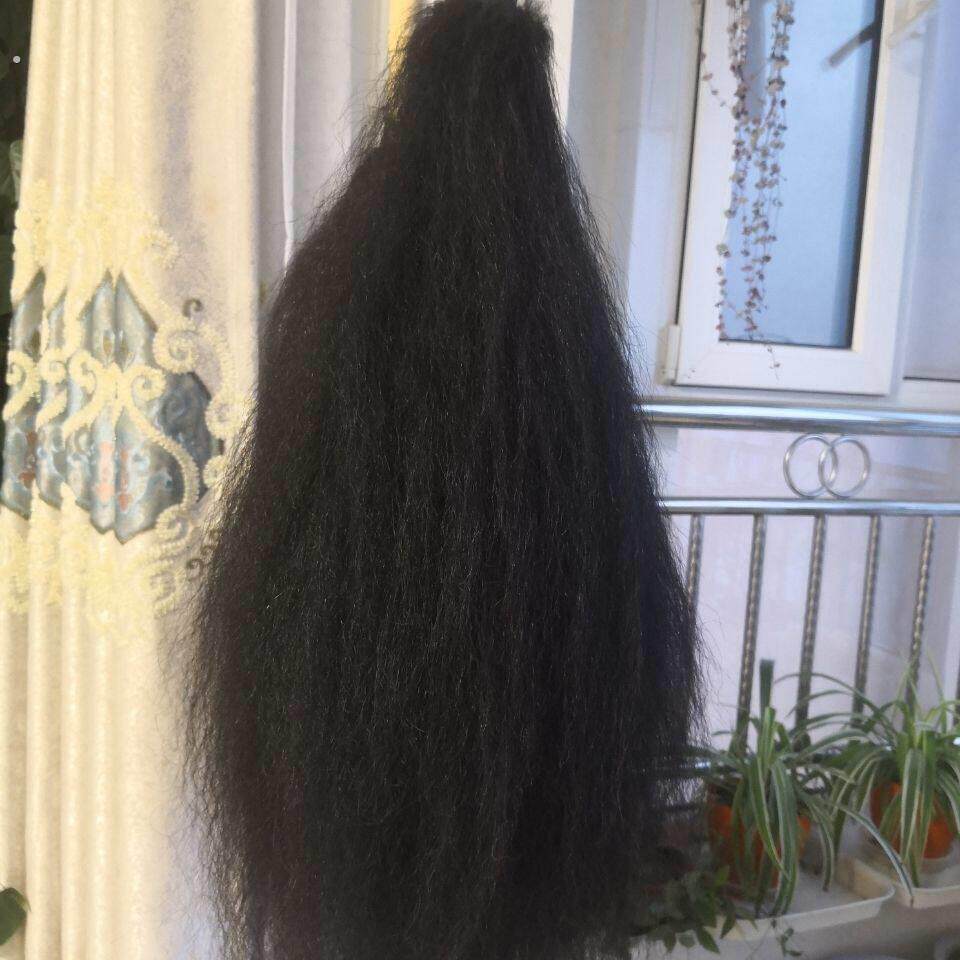 牛尾苍蝇拍蚊子拍除尘甩子掸子拂尘秧歌蹈具黑色牦牛尾巴毛