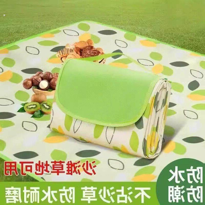 野餐垫子防潮垫加厚户外野炊野营沙滩帐篷地垫春游坐垫防水草坪垫