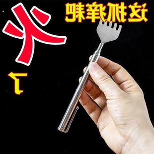 新款不锈钢钢笔式可伸缩痒痒挠不求人老头乐挠痒扒抓背耙子抓痒器