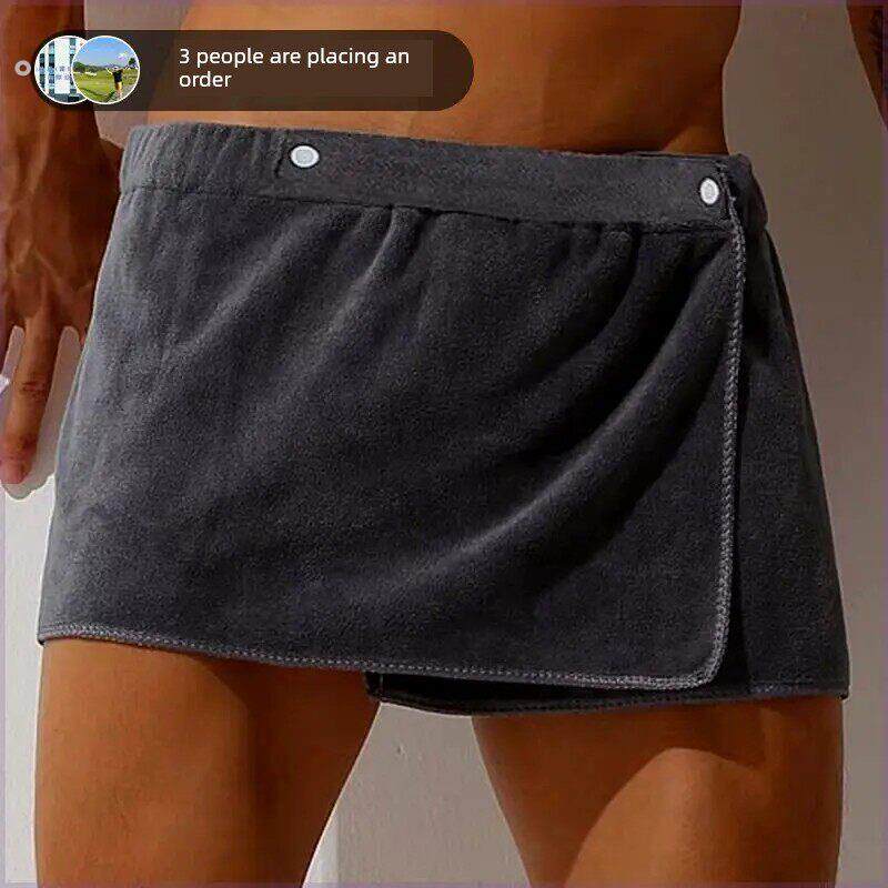 采购产品男人的浴巾，家用吸水毛巾，性感的沙滩裙，防暴露，男人