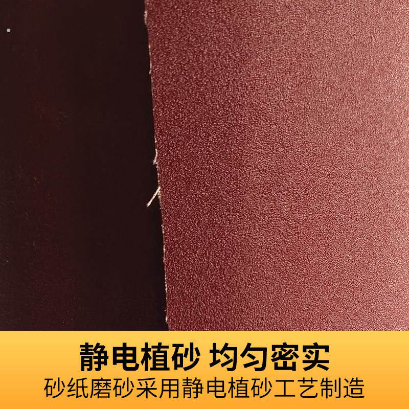 砂带卷硬手撕砂布卷木工打磨家居铁砂皮抛光12寸300铁砂布