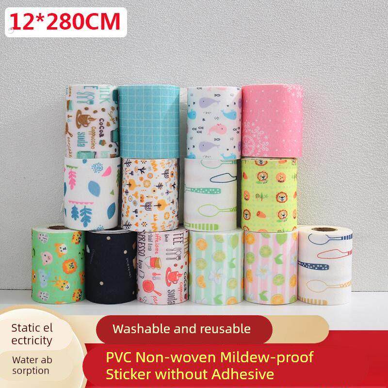 加宽水槽边缘台面厨房台盆防水贴洗手台吸水垫自粘窗户玻璃吸水贴