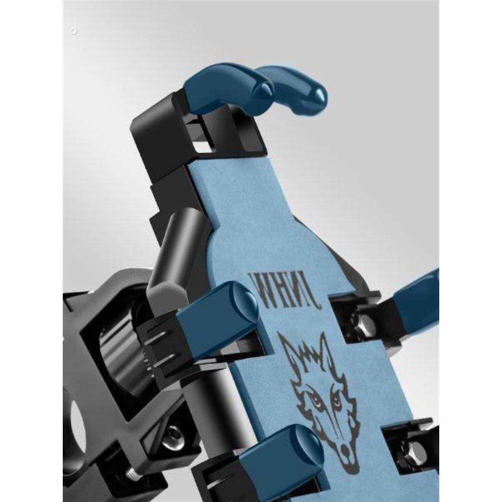 手机导航支架摩托车自行车电动车防震防掉落外卖骑手八爪固定架