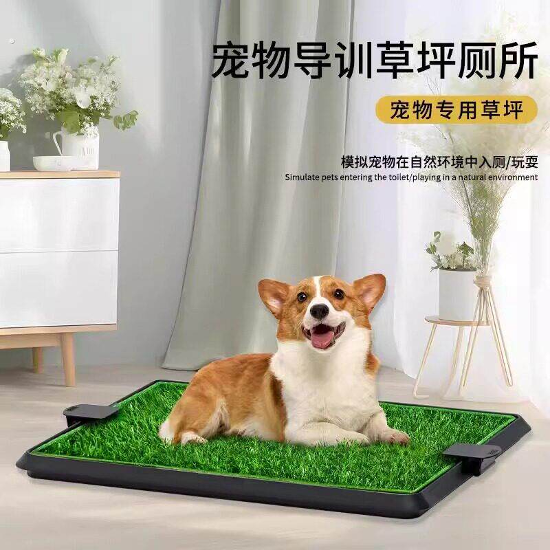 宠物狗狗厕所假草坪全自动尿尿大小便可清洗彷真草坪厕所拉屎神器