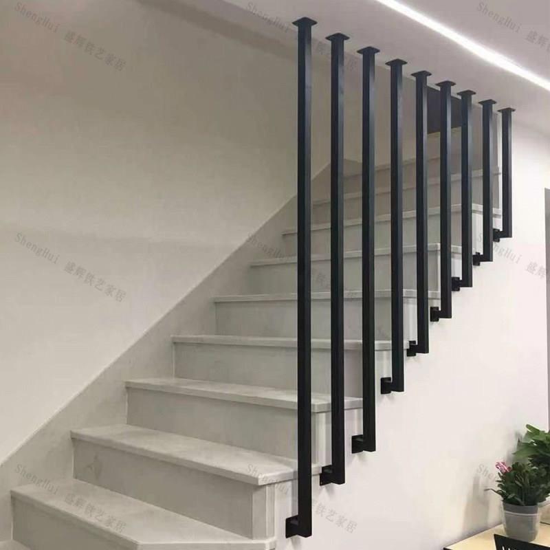 复式楼梯扶手护栏简约现代欧式家用围栏别墅室内阁楼网红防护栏杆