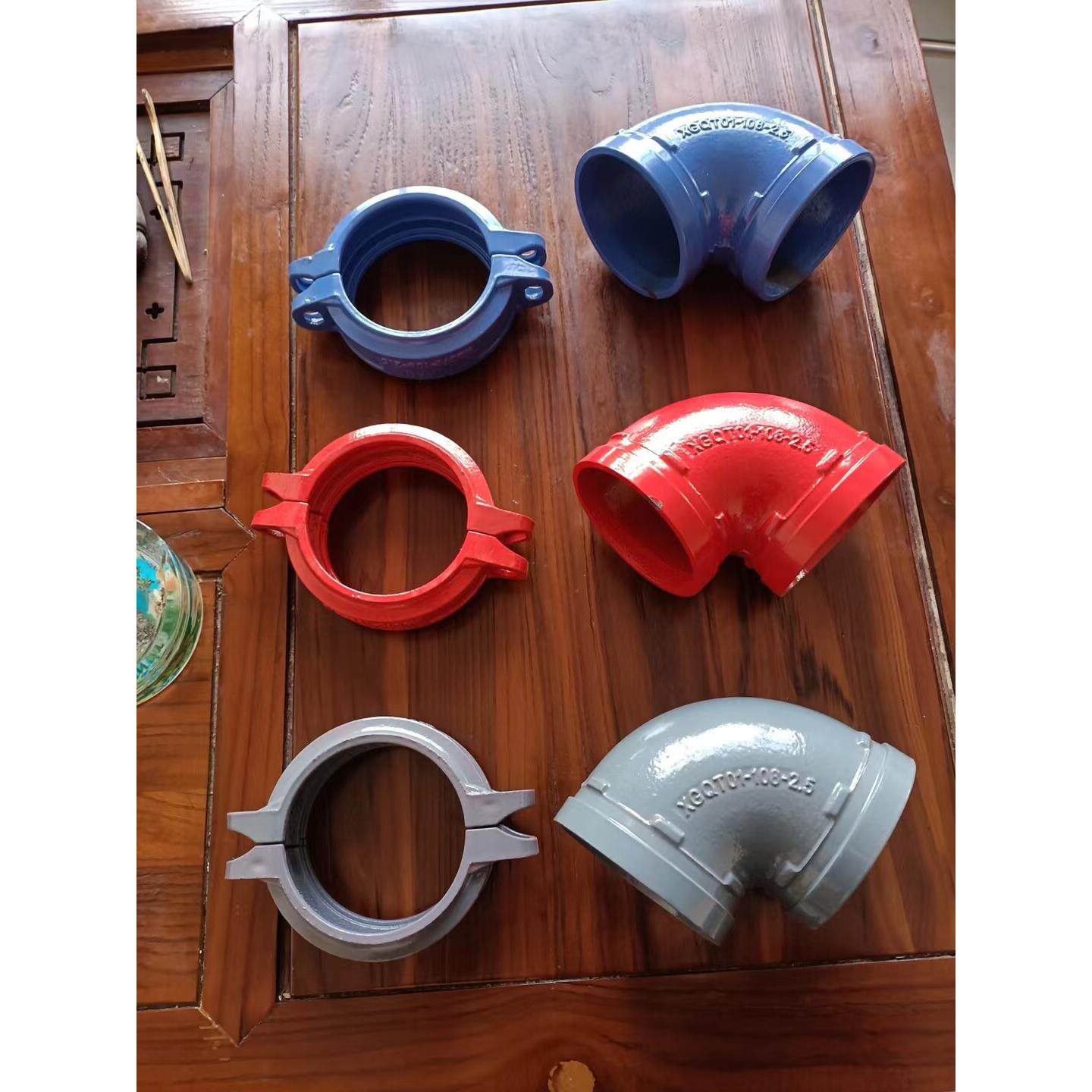 卡箍垫圈钢卡垫圈消防接头密封圈橡胶垫圈O型胶圈3240 89 114 165