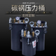 100L 储胶筒点胶压力筒1 碳钢压力桶点胶机气动供料储料筒分装 灌装