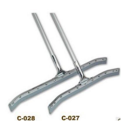 超宝C-028/027钢板弯胶推水刮 75CM玻璃刮水器 地板刮刀 除水器