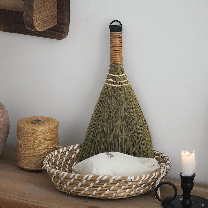 复古手工扫帚 天然木柄桌面缝隙清洁工具 可悬挂小笤帚古朴氛围装,家庭/个人清洁工具,扫把,淘宝优惠券,粉丝福利购,淘宝优惠卷