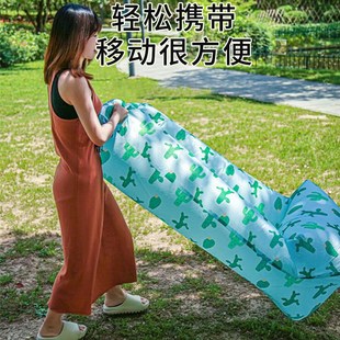 充气沙发户外露营懒人便携式空气床垫野营音乐节单人可躺睡气垫床