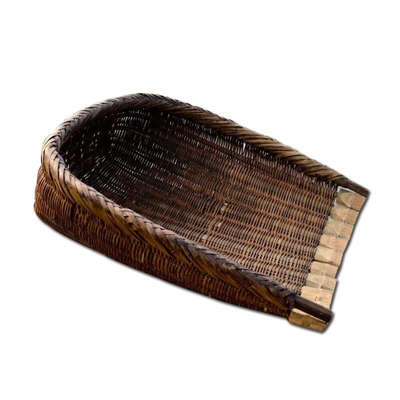 包邮装饰品手工竹编烟熏竹肖箕竹谷簸箕复古仿旧竹篮农具舞台道具,特色手工艺,竹编/竹雕,淘宝优惠券,粉丝福利购,淘宝优惠卷