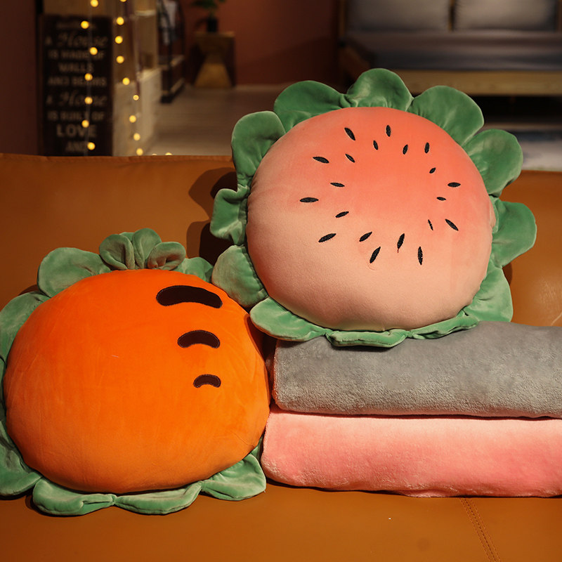 可爱企鹅抱枕被子两用毯子二合一办公室午睡空调汽车用珊瑚绒女生,居家布艺,抱枕被,淘宝优惠券,粉丝福利购,淘宝优惠卷