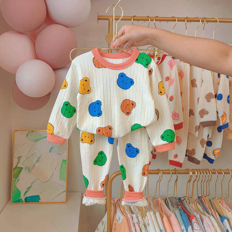 儿童睡衣男童纯棉长袖男宝家居服夏季薄款空调服夏款宝宝秋衣秋裤,童装/婴儿装/亲子装,家居服套装,淘宝优惠券,粉丝福利购,淘宝优惠卷