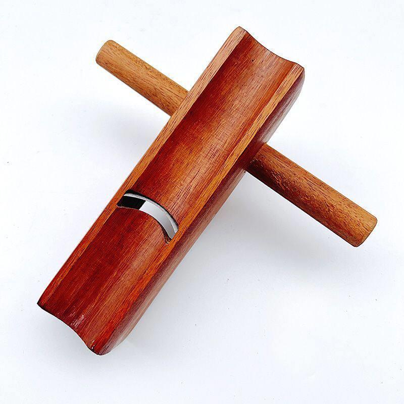 老式鲁班半圆刨外圆卡刨印尼红木手推刨匠作工具锄头把圆棍台球杆