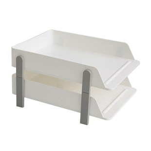 书桌置物架桌面多层文件夹收纳盒书架办公室用品大全试卷文档卷子