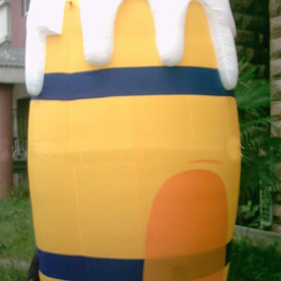 充气啤酒瓶气模 beer酒杯模型 啤酒杯酒桶气模 开业庆典用品