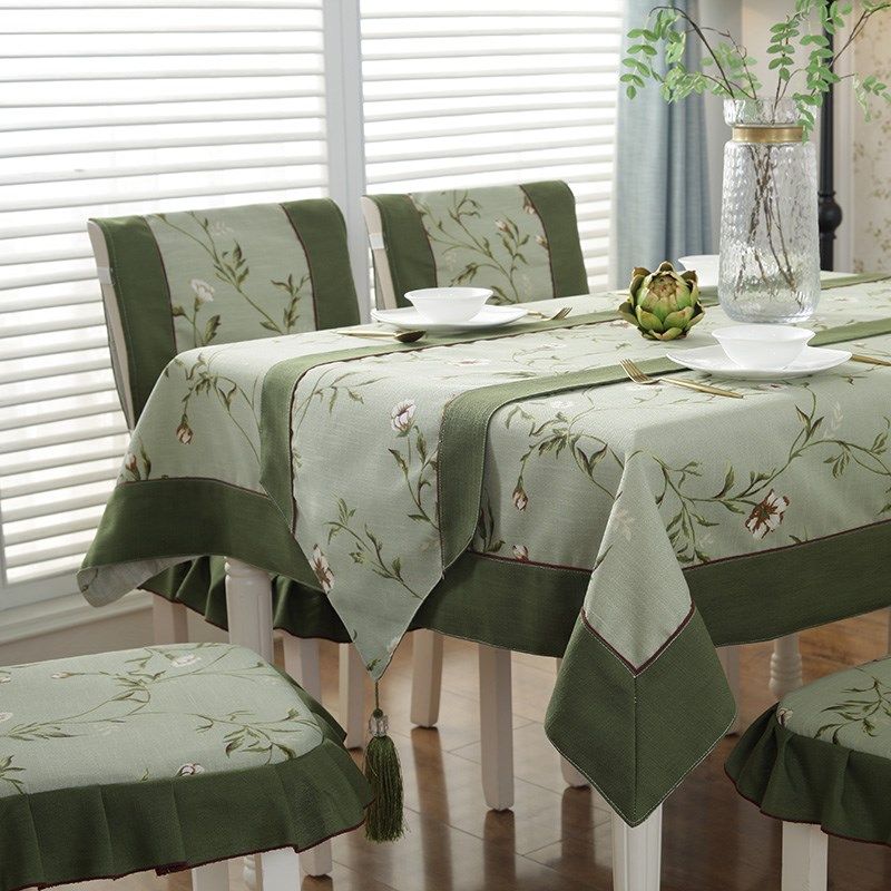定制高级茶几布餐桌椅子套罩北欧桌布靠背台布套装四季餐椅垫桌旗,居家布艺,桌布,淘宝优惠券,粉丝福利购,淘宝优惠卷
