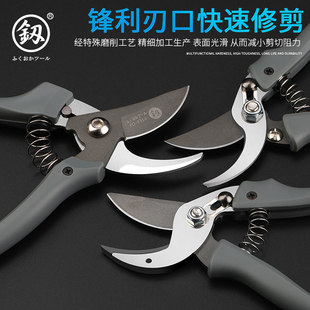 剪枝果树修枝剪刀园艺修剪树枝园林省力修花枝剪家用工具剪子神器