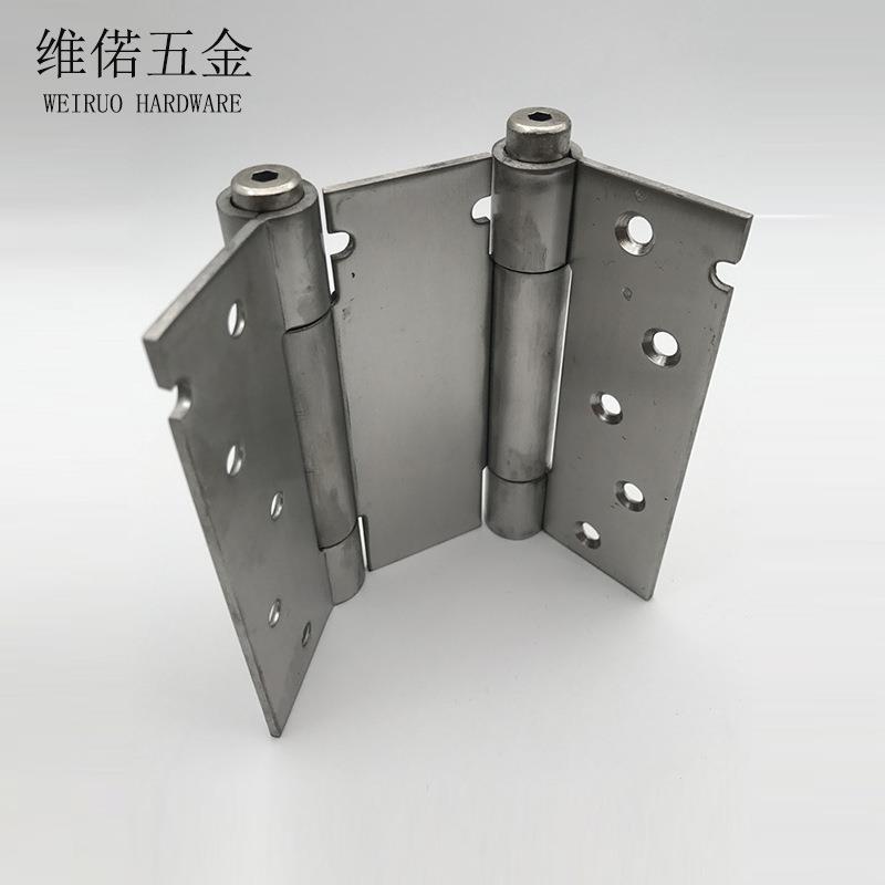 不锈钢4寸5寸6寸弹簧合页 单向双向内外开缓冲合页单开双开门合页