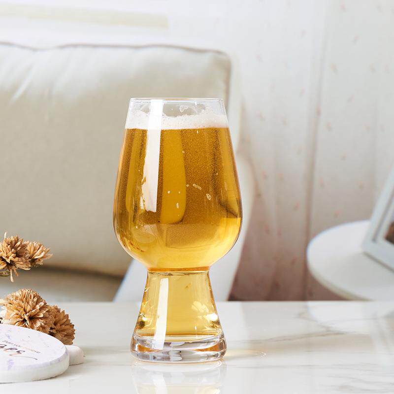 小号角头鲨精酿啤酒杯水晶玻璃世涛酒杯酒吧个性特色ipa杯子