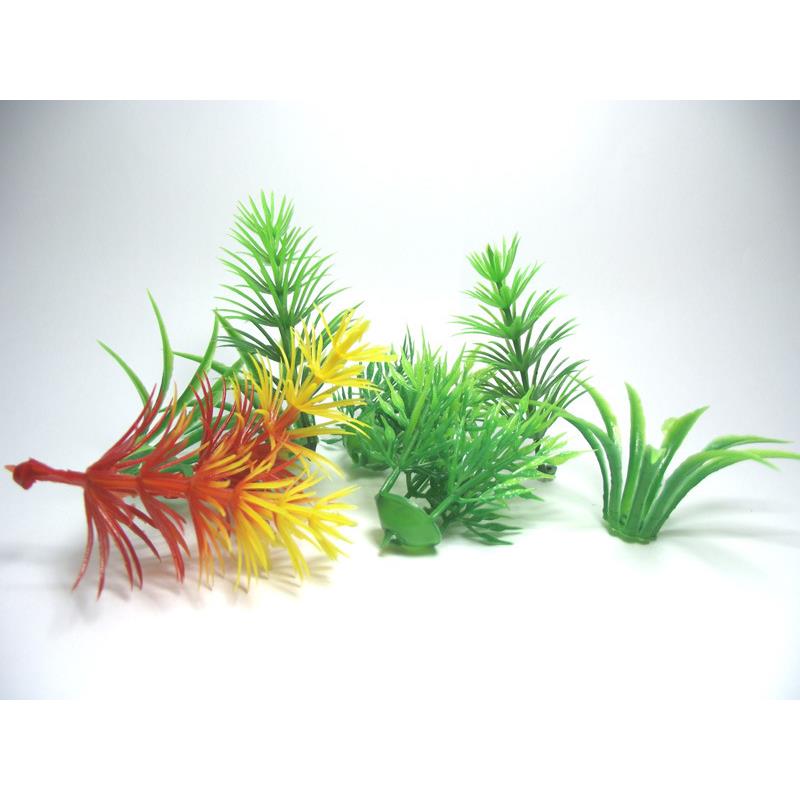 仿真塑料草五款 全草不带料枝沙盘小草微景观草地 装饰草植物水草