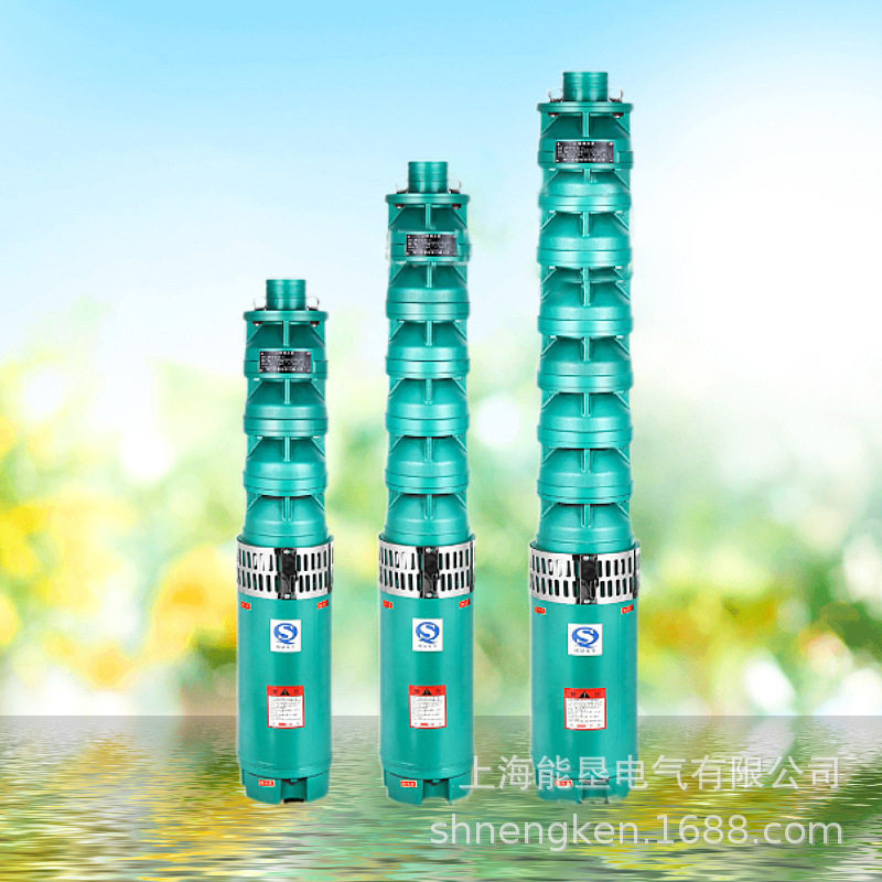 深井泵380V三相高扬程大流量多级150QJ/175QJ/200QJ潜水泵寸农用