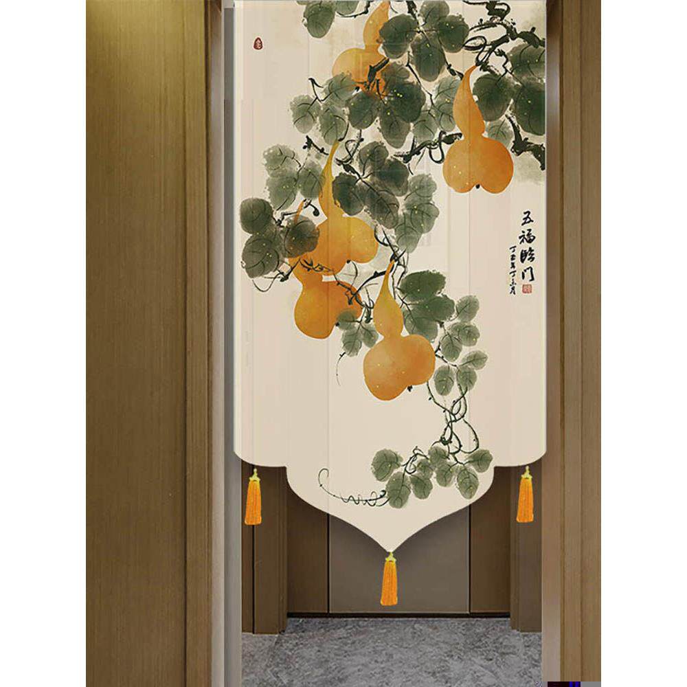 门帘隔断葫芦珠帘富禄客厅入口卧室过道卫生间五福门挂帘