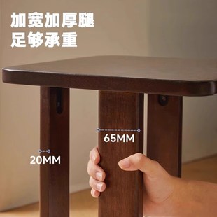 凳子可叠放实木凳子可折叠板凳家用客厅吃饭凳子创意叠叠乐小凳子