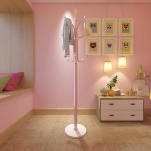 落地搭衣架厚理石圆盘衣帽架简约铁艺衣服架室内门厅卧室挂衣架子