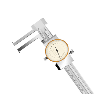 刀头内沟槽电子卡尺高精度内沟槽带表内勾卡尺内孔槽长爪量具