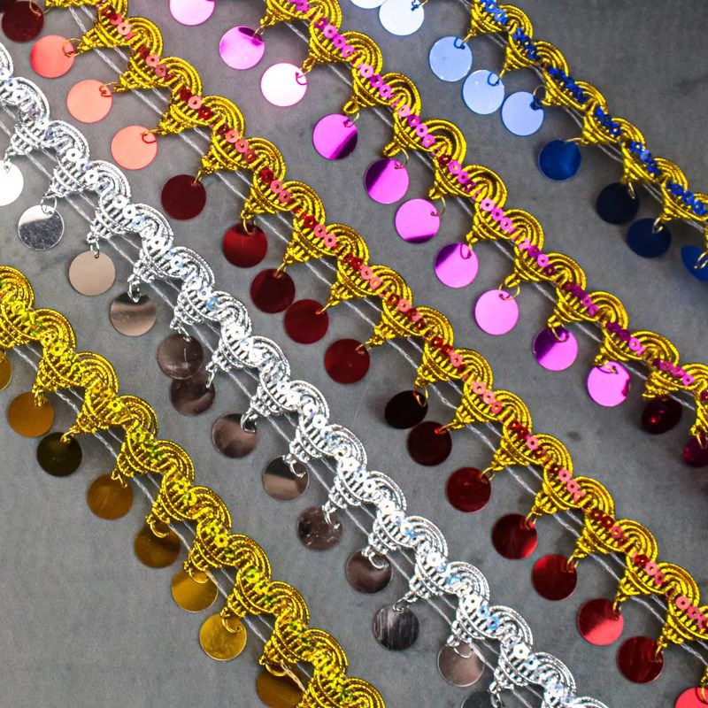 宝塔吊圆形亮片金银花边舞蹈舞台装腰带链流苏吊穗民族服装配饰品,居家布艺,花边/蕾丝,淘宝优惠券,粉丝福利购,淘宝优惠卷