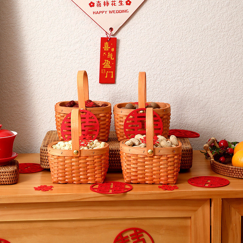 早生贵子结婚手提篮子婚礼婚庆干果组合模具婚房压床摆件用品大全,节庆用品/礼品,婚房布置套装,淘宝优惠券,粉丝福利购,淘宝优惠卷