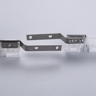 自动开合帘电动窗帘轨道配件佳力斯轨道豪华型双排滑车擦