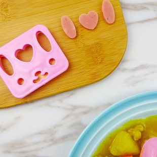 小兔子饭团模具套装儿童米饭磨具DIY盖浇饭咖喱饭卡通宝宝餐工具