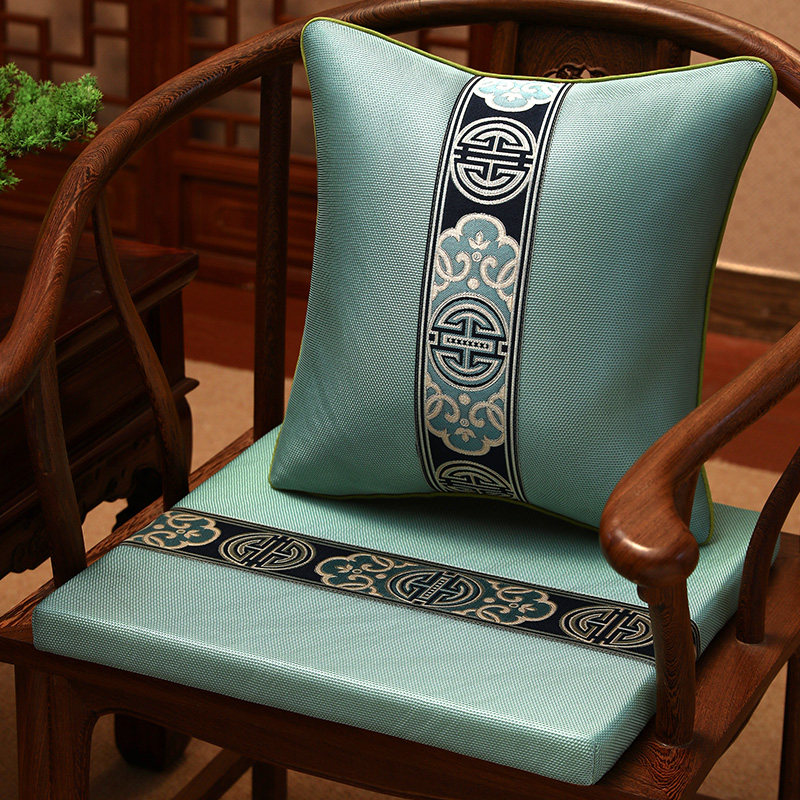 夏季冰丝椅垫中式透气红木沙发凉席坐垫定制圈椅太师椅茶桌座椅垫,居家布艺,椅垫,淘宝优惠券,粉丝福利购,淘宝优惠卷