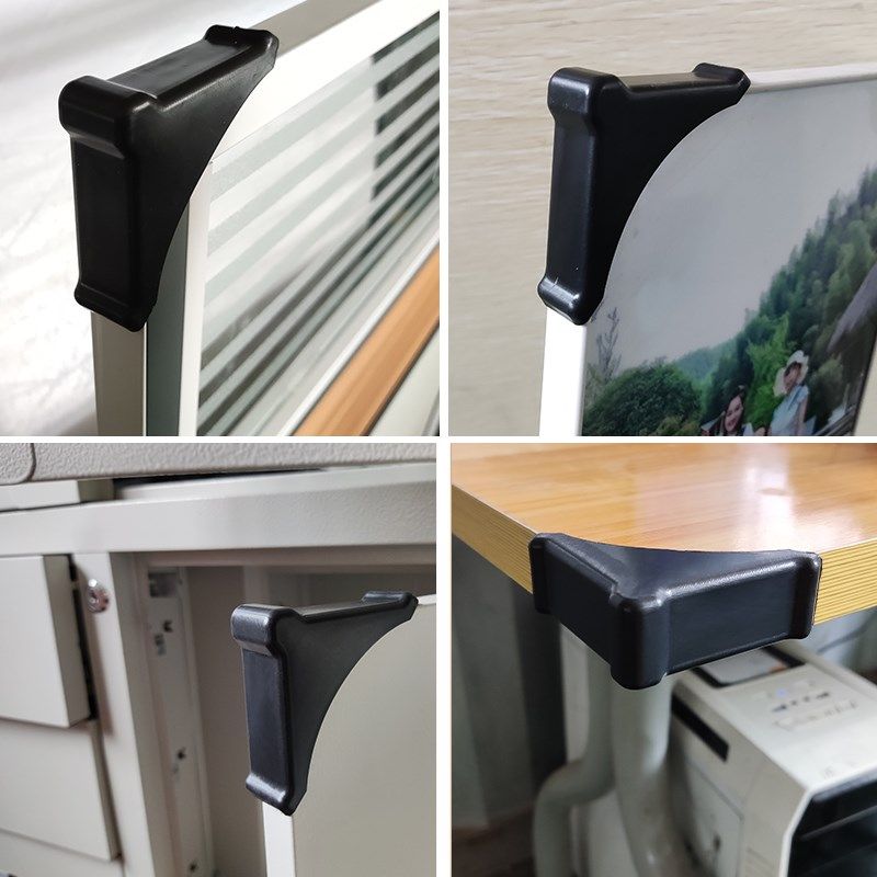 钢化玻璃护角加强塑料三角防撞条防磕碰直角瓷砖镜子门桌包圆边角