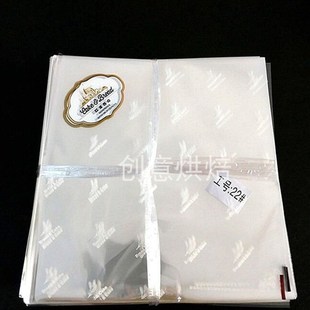 18*18烘焙欧派西点双开三角袋单个肉松菠萝面包提子蛋糕袋1000个