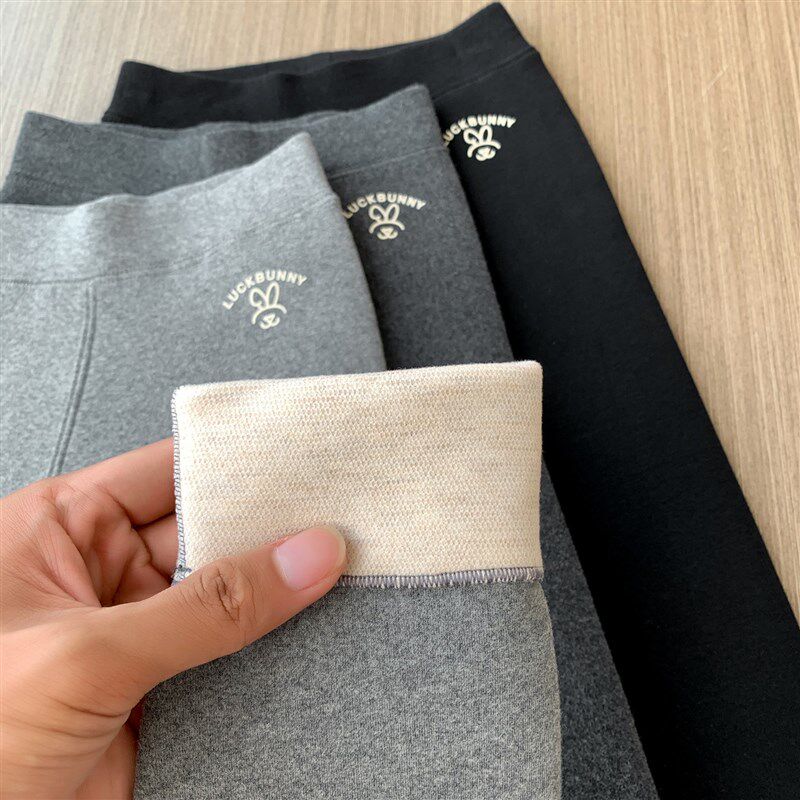 2024女童加绒打底裤秋季新款外穿薄绒一体儿童黑裤子秋冬宝宝幼儿