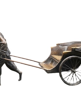 民俗古街文化主题情景雕塑铸铜人物雕像大型街道雕塑品摆件定制