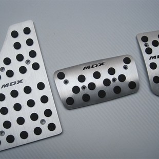 适用于讴歌MDX油门踏板煞车踏板休息脚踏板改装防滑铝合金驾驶室