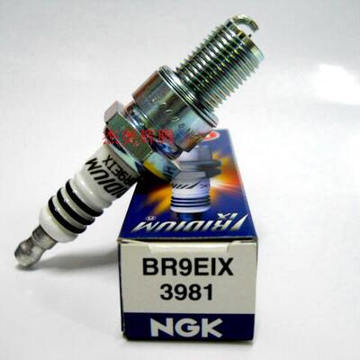 NGK铱金BR9EIX火花塞P2/P3/P4/NSR250/TZR250两冲动力伞滑翔伞BR8
