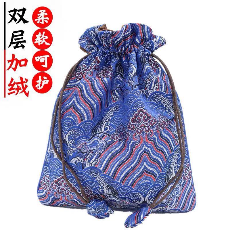 去世骨灰盒纯棉双层棉袋猫咪狗狗火化拣骨收纳袋防潮宠物骨灰袋