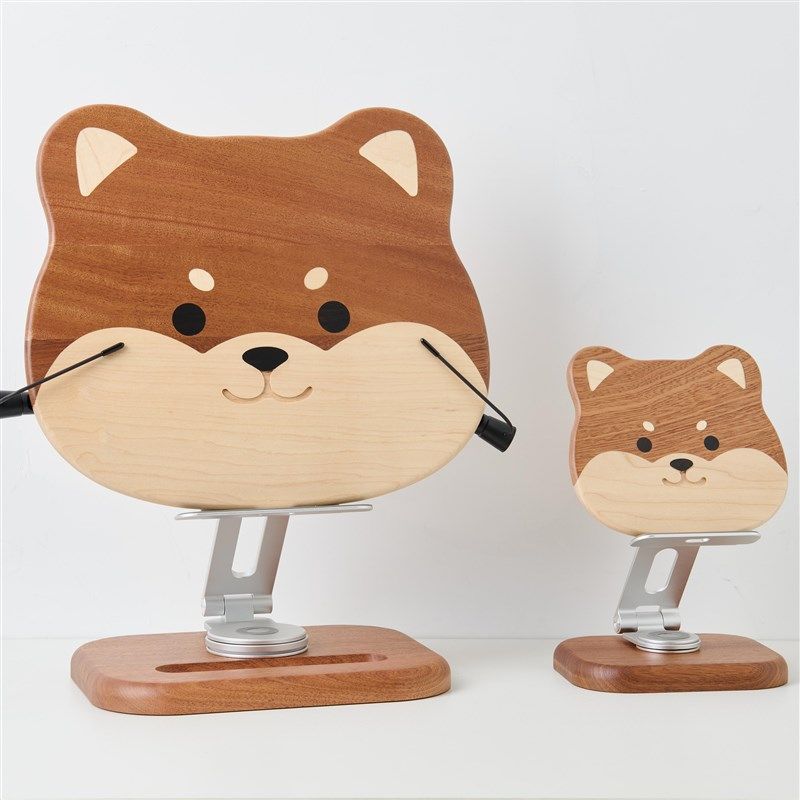 柴犬阅读支架 实木原木乌檀木枫木可旋转可升降平板电脑支架书架,文具电教/文化用品/商务用品,书立,淘宝优惠券,粉丝福利购,淘宝优惠卷