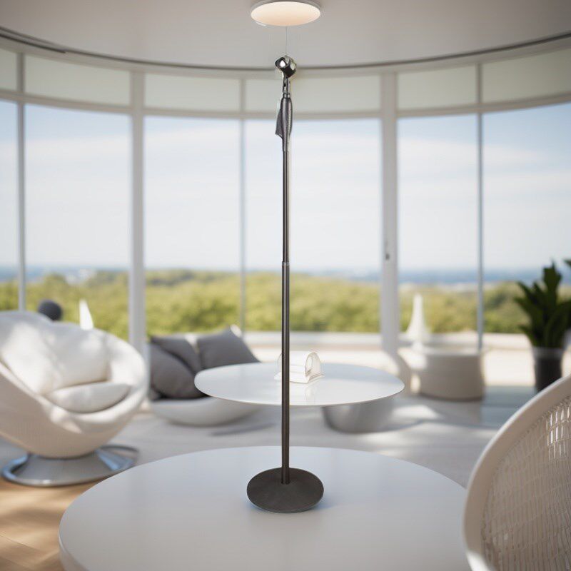 金属圆盘落地话筒架 会议舞台大型KTV演唱会酒吧手握升降调节咪架