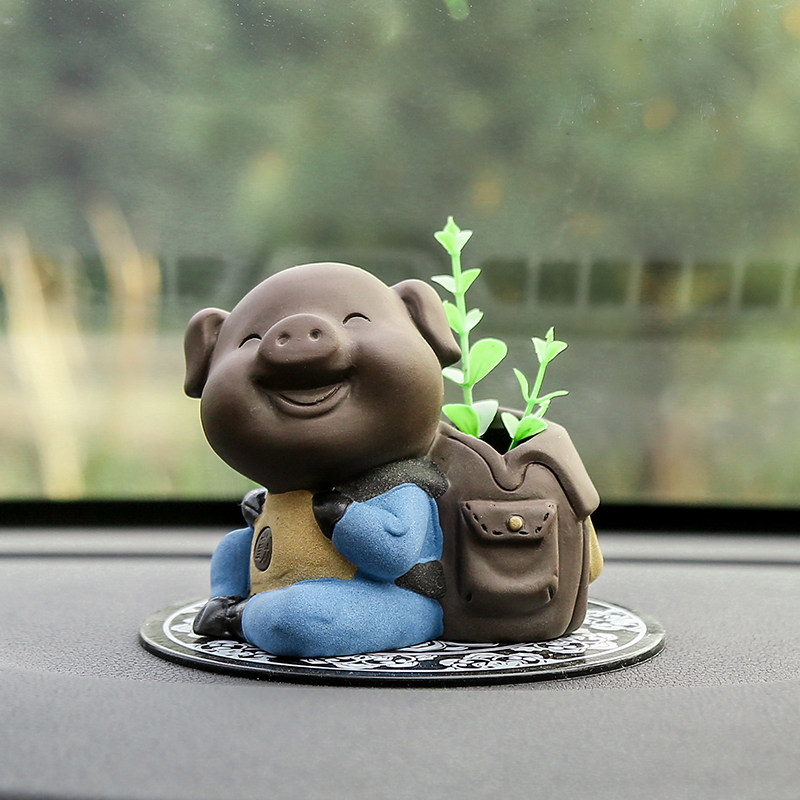 可爱卡通小猪个性创意汽车车内装饰品车上保平安祝福车载摆件用品,汽车用品/电子/清洗/改装,摆件,淘宝优惠券,粉丝福利购,淘宝优惠卷