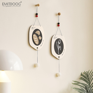 EMITDOOG出入平安挂件门饰好寓意墙面入户玄关吊挂装饰庭院阳台