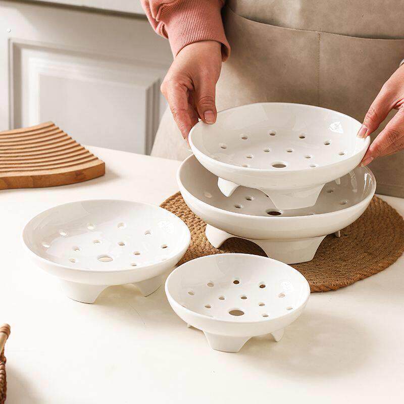 蒸煮支架多用陶瓷蒸格锅内蒸架高脚深蒸盘电饭锅砂锅蒸菜专用蒸笼