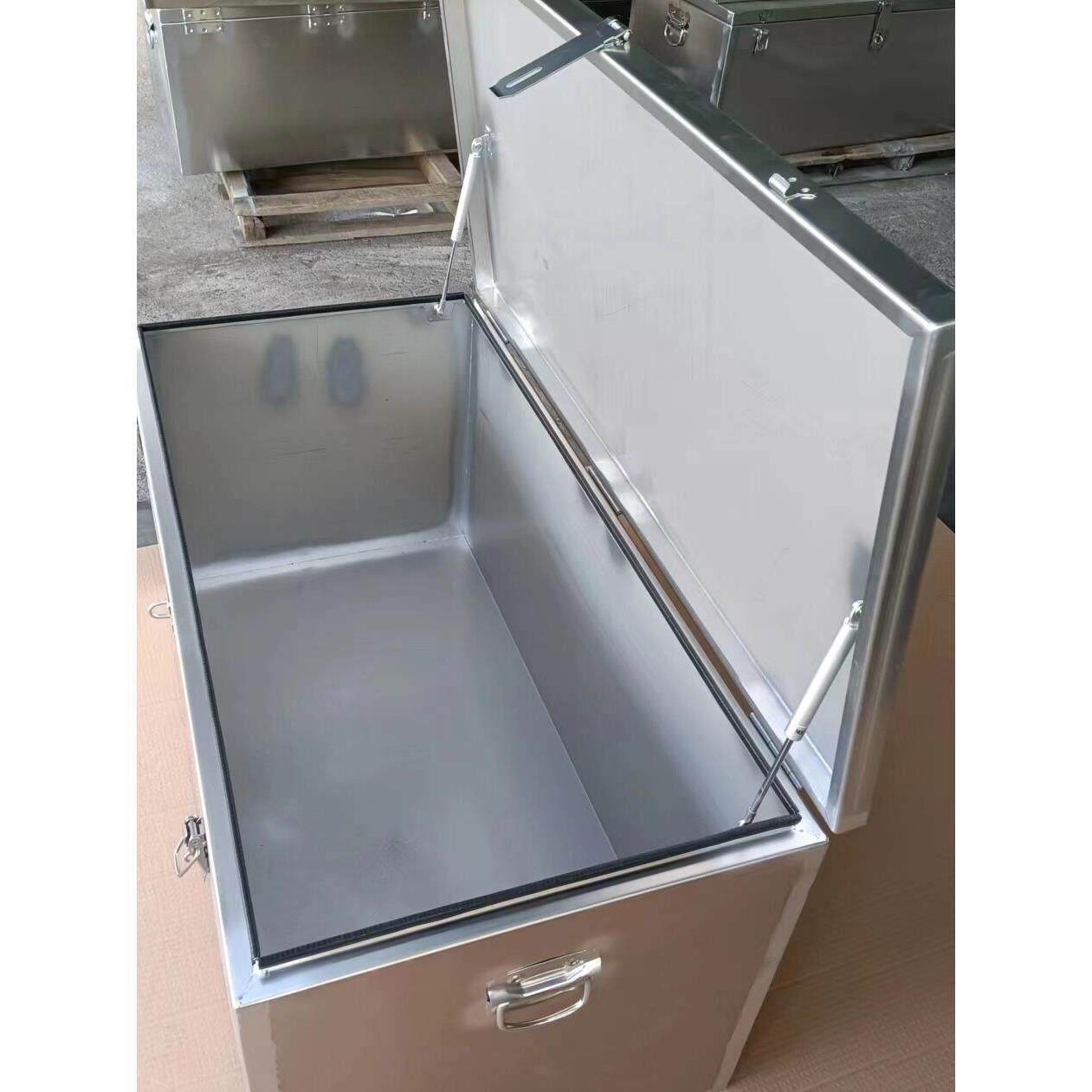 201不锈钢防水工具箱工程机械热水器电器维修小货车工具箱