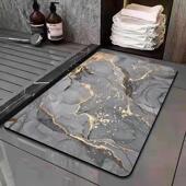 矽藻泥地垫化妆室门口浴室防滑脚垫吸水软垫厕所速乾子家用矽藻土