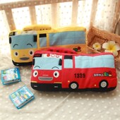 婴儿荞麦枕头宝宝荞麦壳枕可拆洗吸湿排汗卡通汽车男孩枕 热卖 包邮